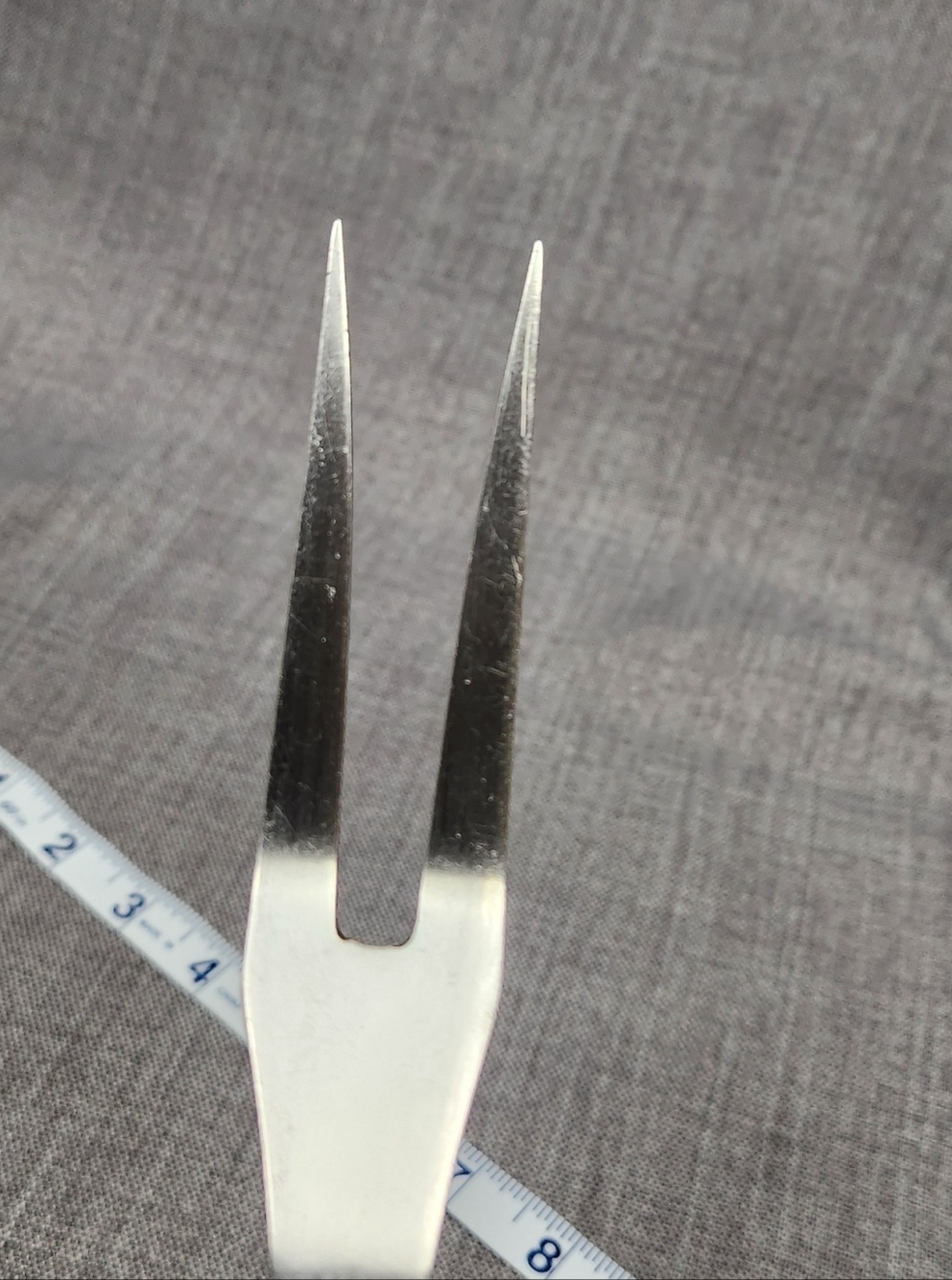 Vintage Two-Piece Wood-Handled Serving Fork and Ladle Set. - Picture 4 of 5